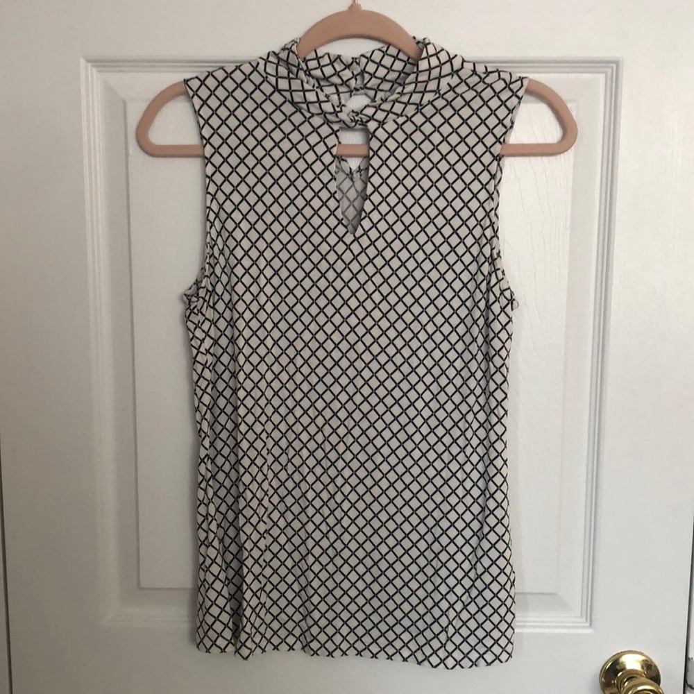 Mock Neck Tank Top